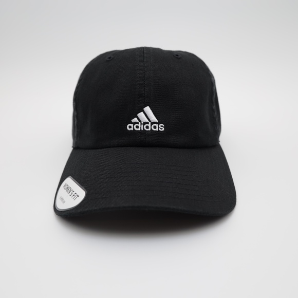 Adidas Women's Adjustable Strap Comfortable Saturday Hat Black One Size Fit - Picture 1 of 6